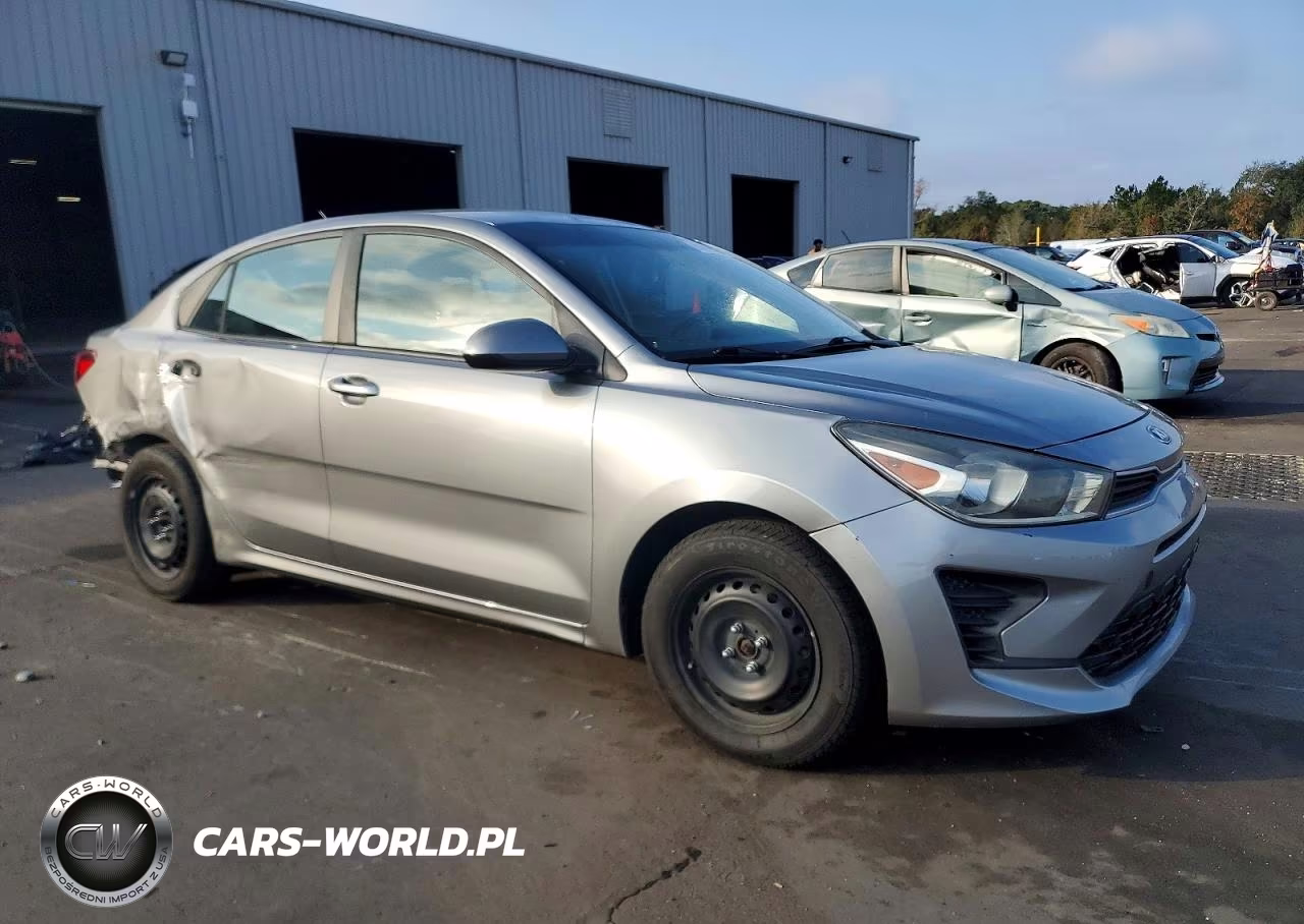 2021 Kia Rio Lx VIN:3KPA24AD2ME391379 - 4