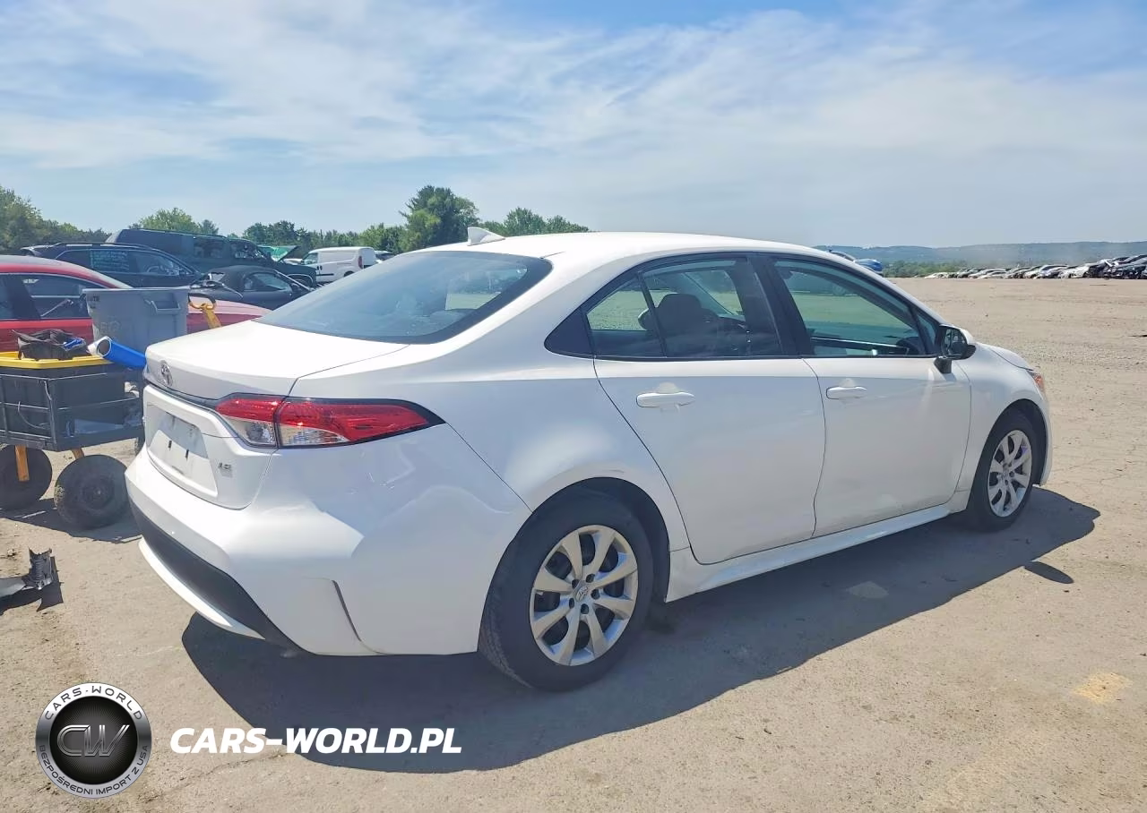 2020 Toyota Corolla Le VIN:5YFEPRAE2LP133692 - 3