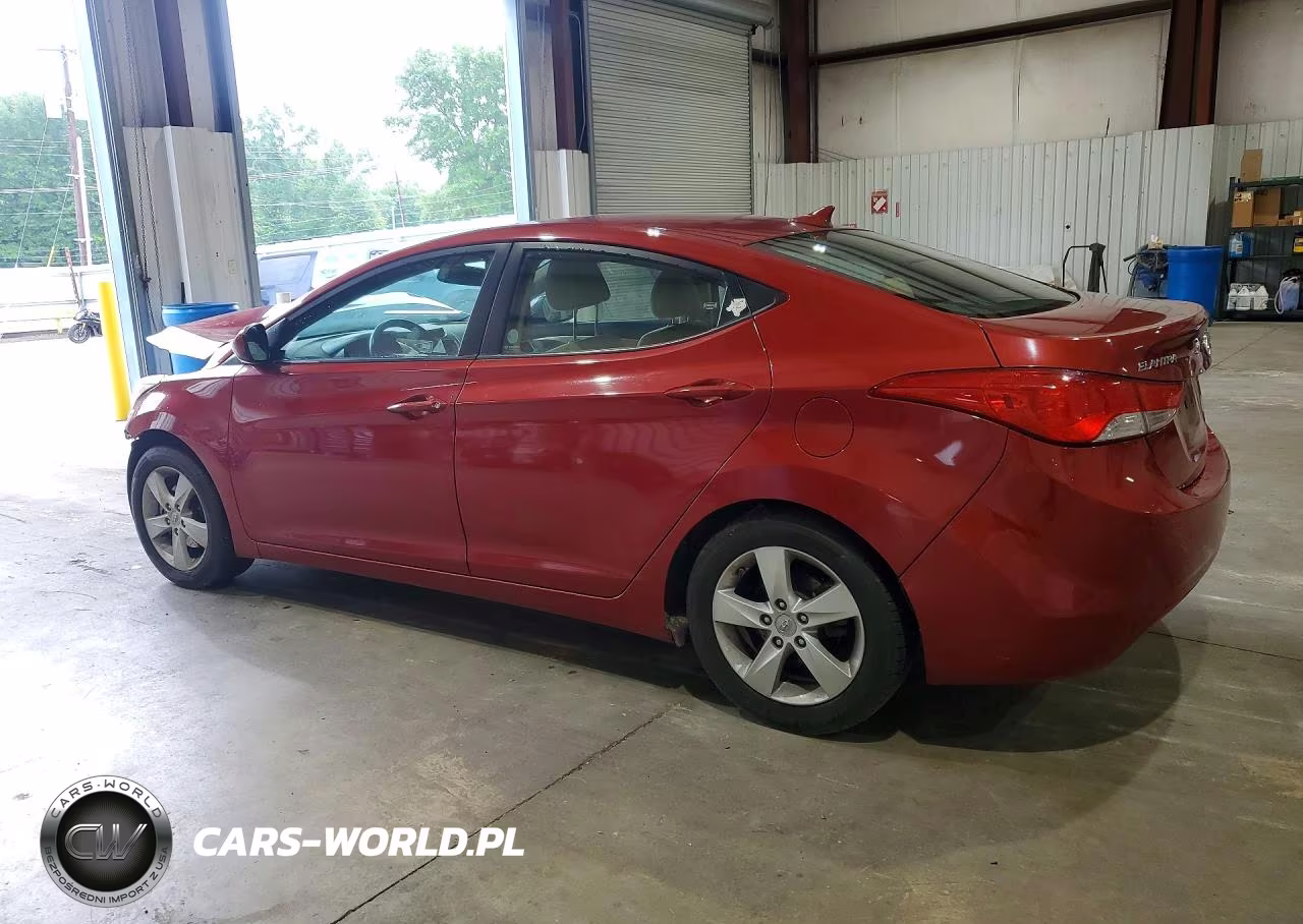 2013 Hyundai Elantra Gls VIN:KMHDH4AE9DU530327 - 2