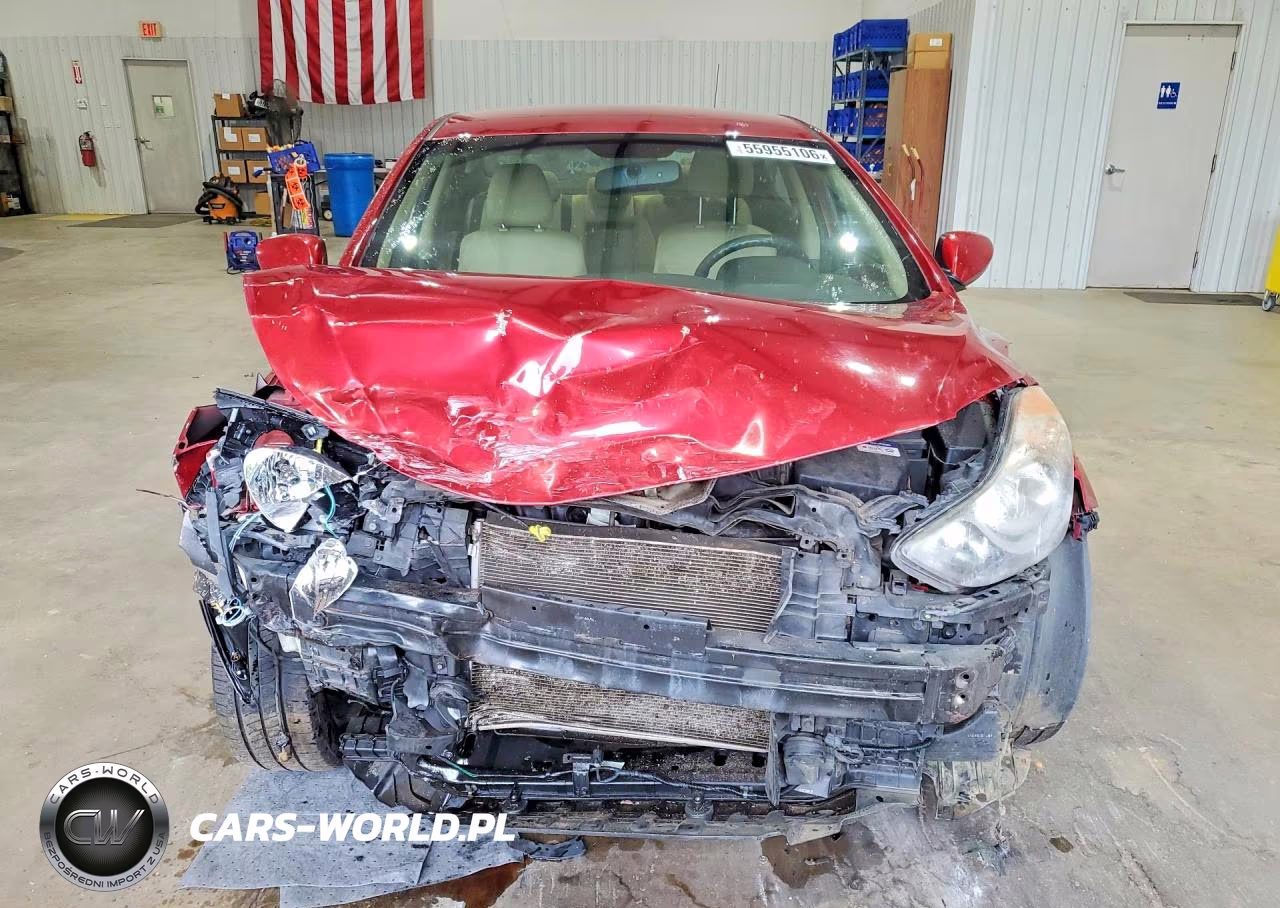 2013 Hyundai Elantra Gls VIN:KMHDH4AE9DU530327 - 5
