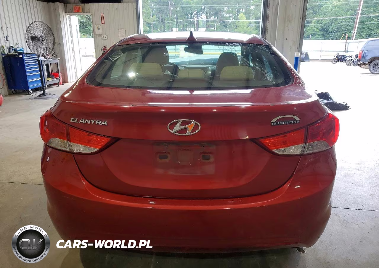 2013 Hyundai Elantra Gls VIN:KMHDH4AE9DU530327 - 6
