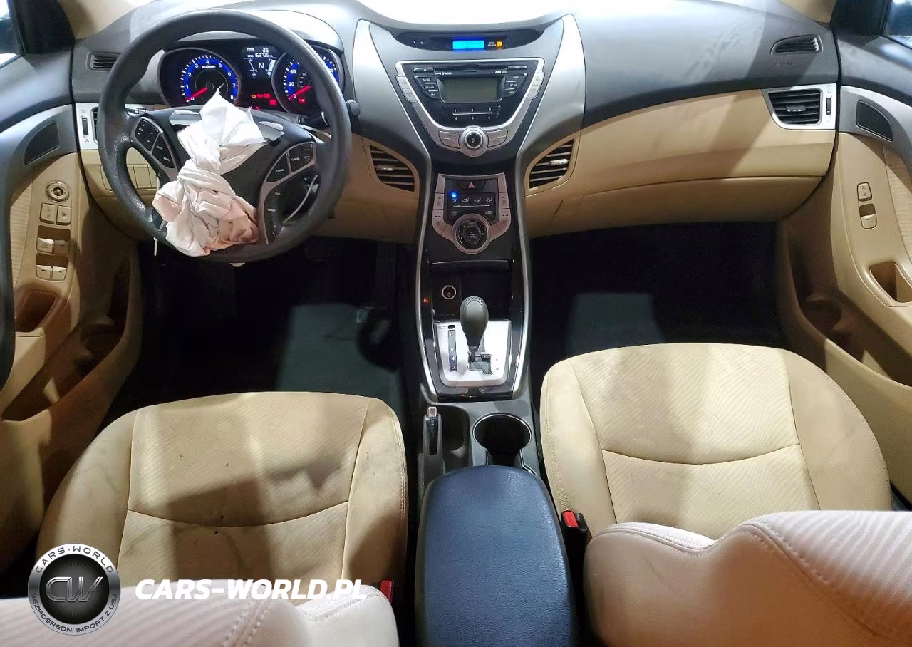 2013 Hyundai Elantra Gls VIN:KMHDH4AE9DU530327 - 8