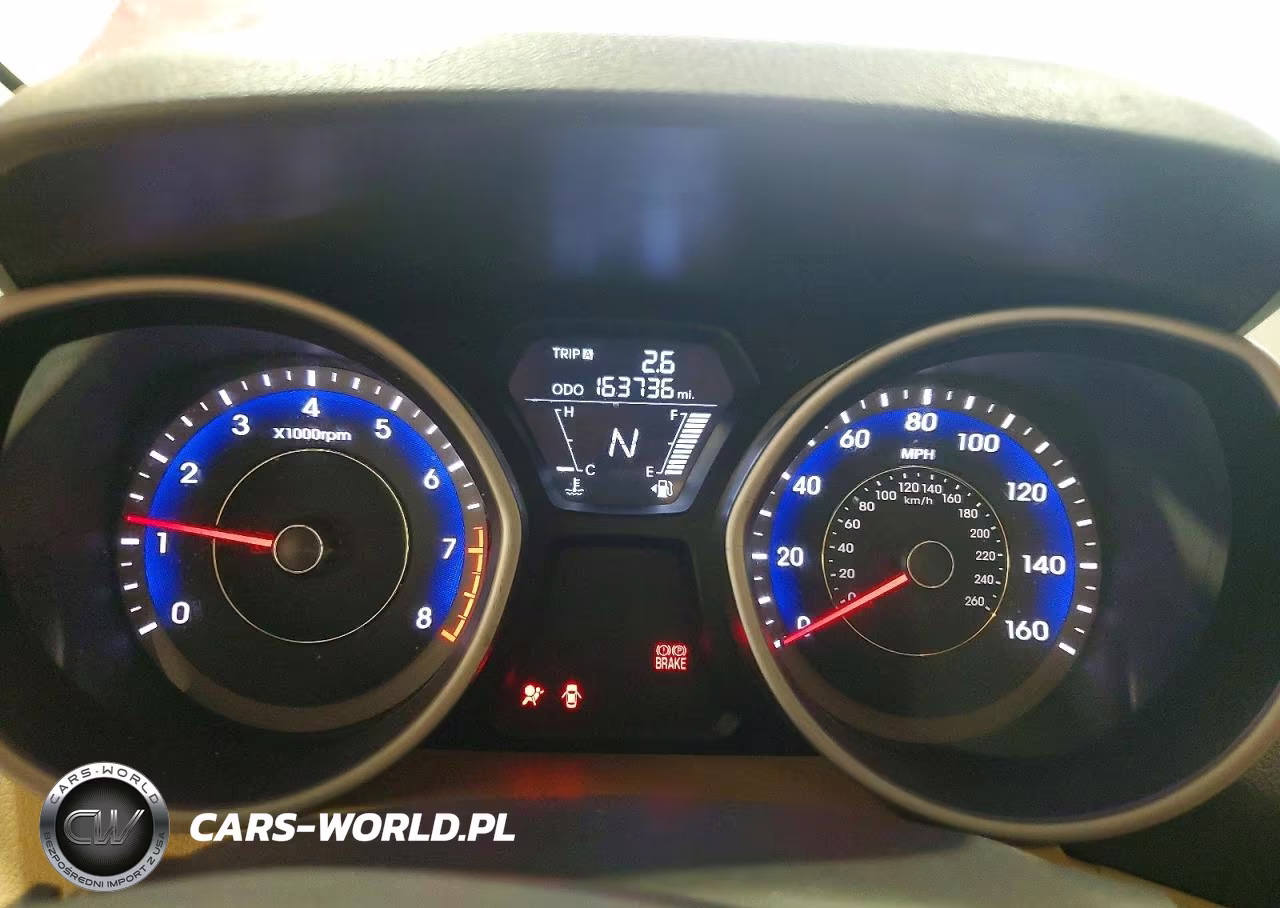 2013 Hyundai Elantra Gls VIN:KMHDH4AE9DU530327 - 9