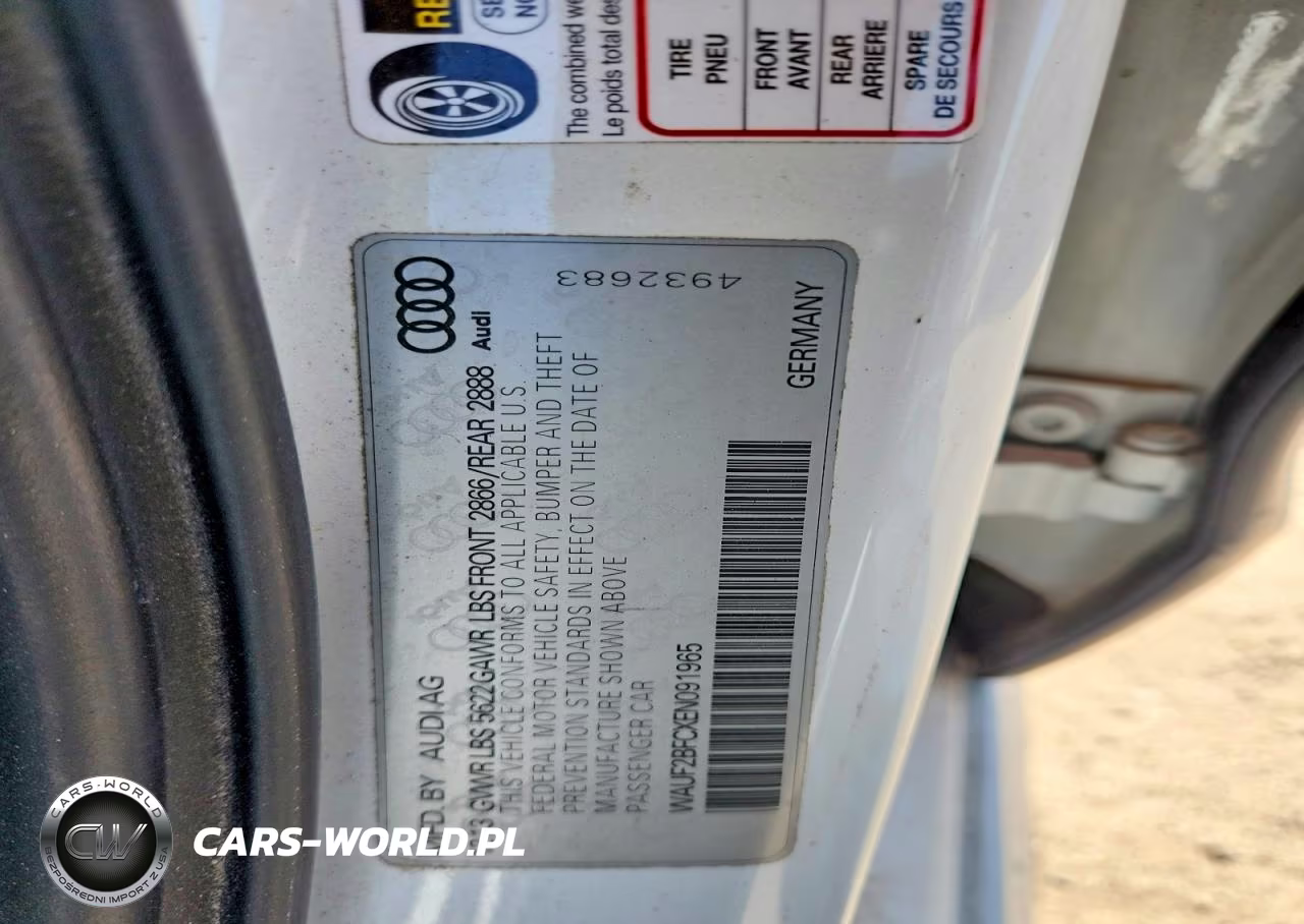 2014 AUDI S6 VIN:WAUF2BFCXEN091965 - 12