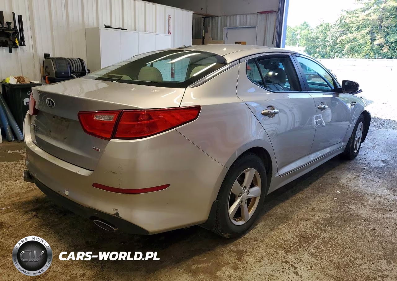 2015 Kia Optima Lx VIN:5XXGM4A72FG366443 - 3