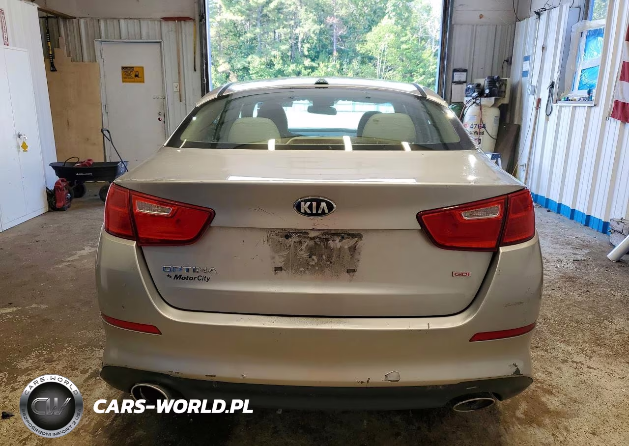 2015 Kia Optima Lx VIN:5XXGM4A72FG366443 - 6