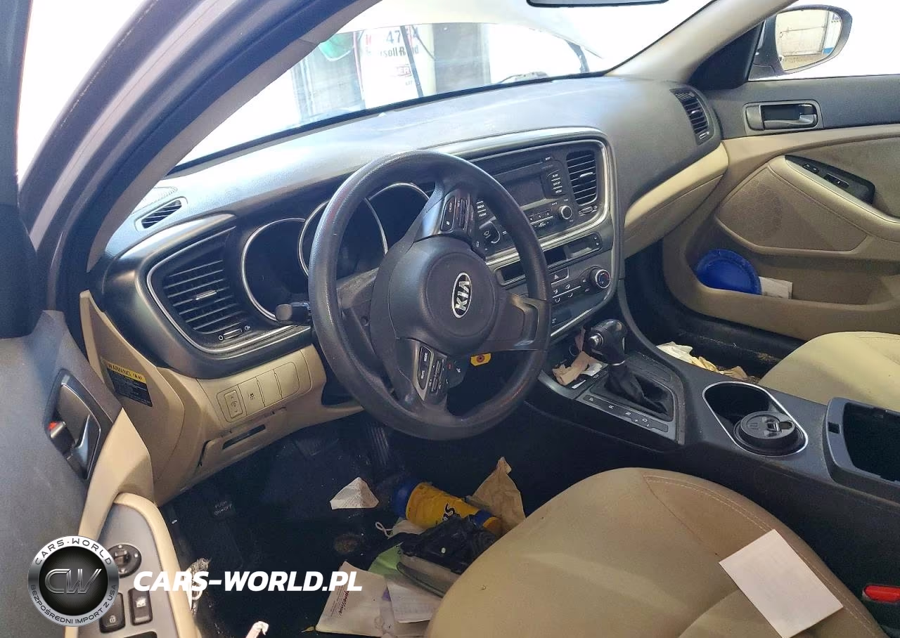2015 Kia Optima Lx VIN:5XXGM4A72FG366443 - 8