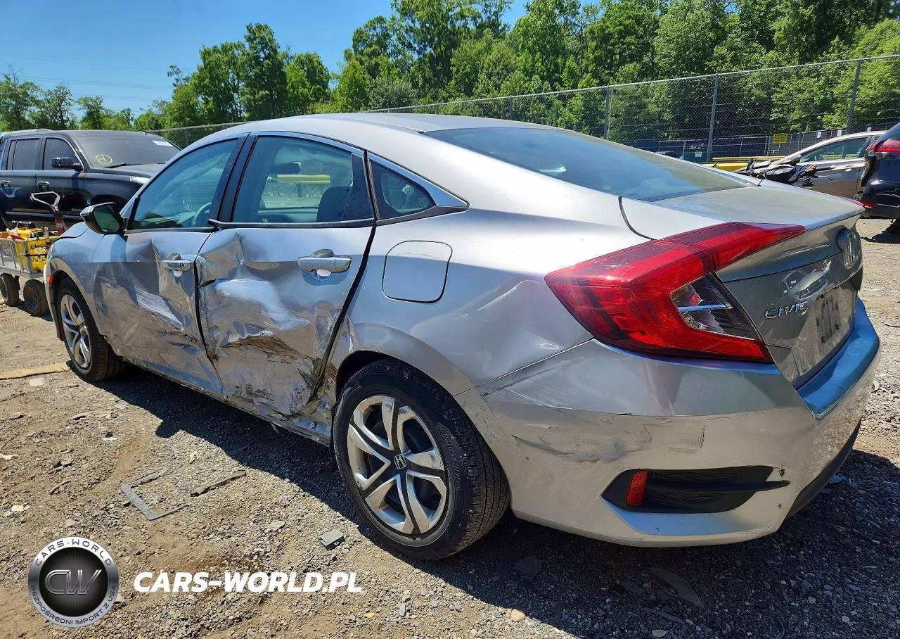 2017 Honda Civic Lx VIN:19XFC2F50HE225800 - 2