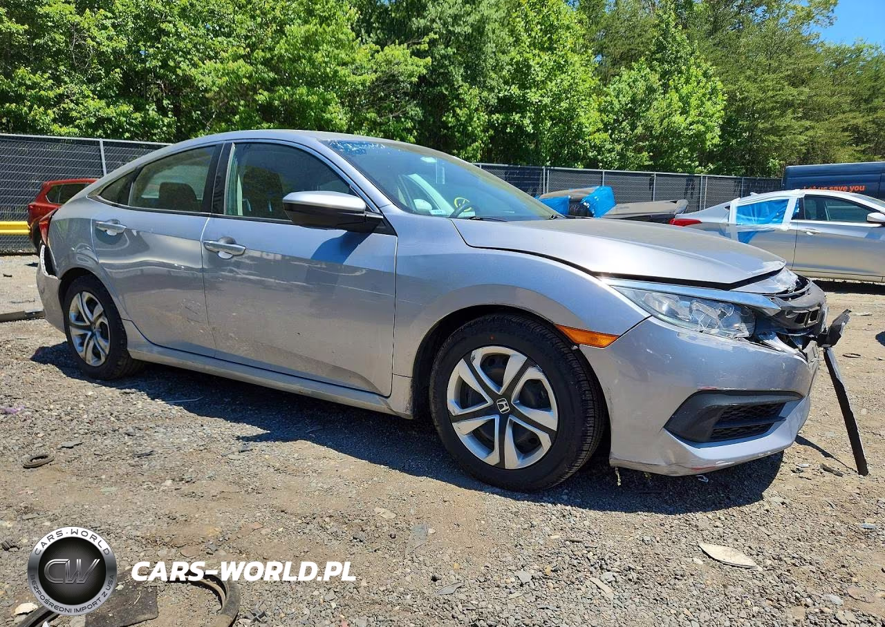 2017 Honda Civic Lx VIN:19XFC2F50HE225800 - 4