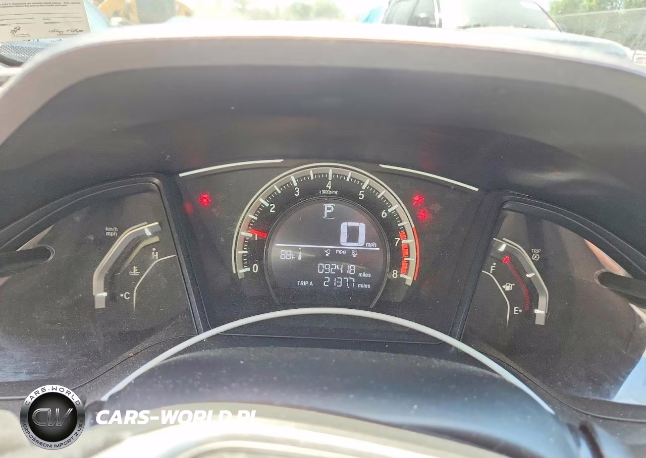 2017 Honda Civic Lx VIN:19XFC2F50HE225800 - 9