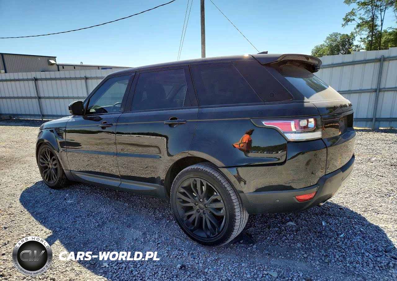 2017 Land Rover Range Rover Sport Hse VIN:SALWR2FK9HA668768 - 2