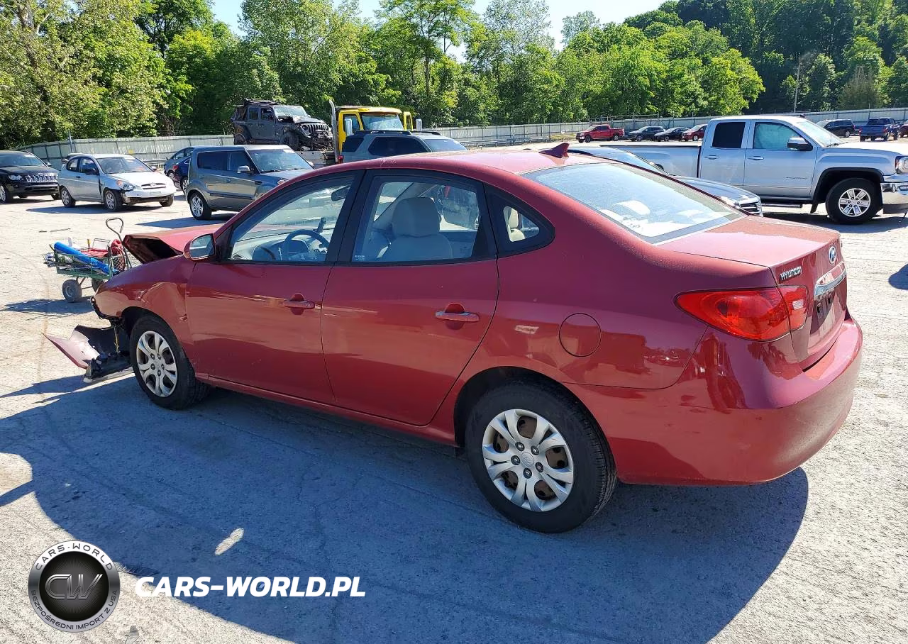 2010 Hyundai Elantra Gls VIN:KMHDU4AD1AU950193 - 2
