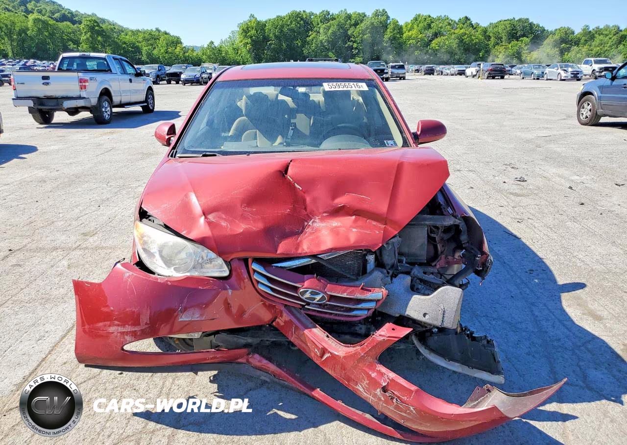 2010 Hyundai Elantra Gls VIN:KMHDU4AD1AU950193 - 5