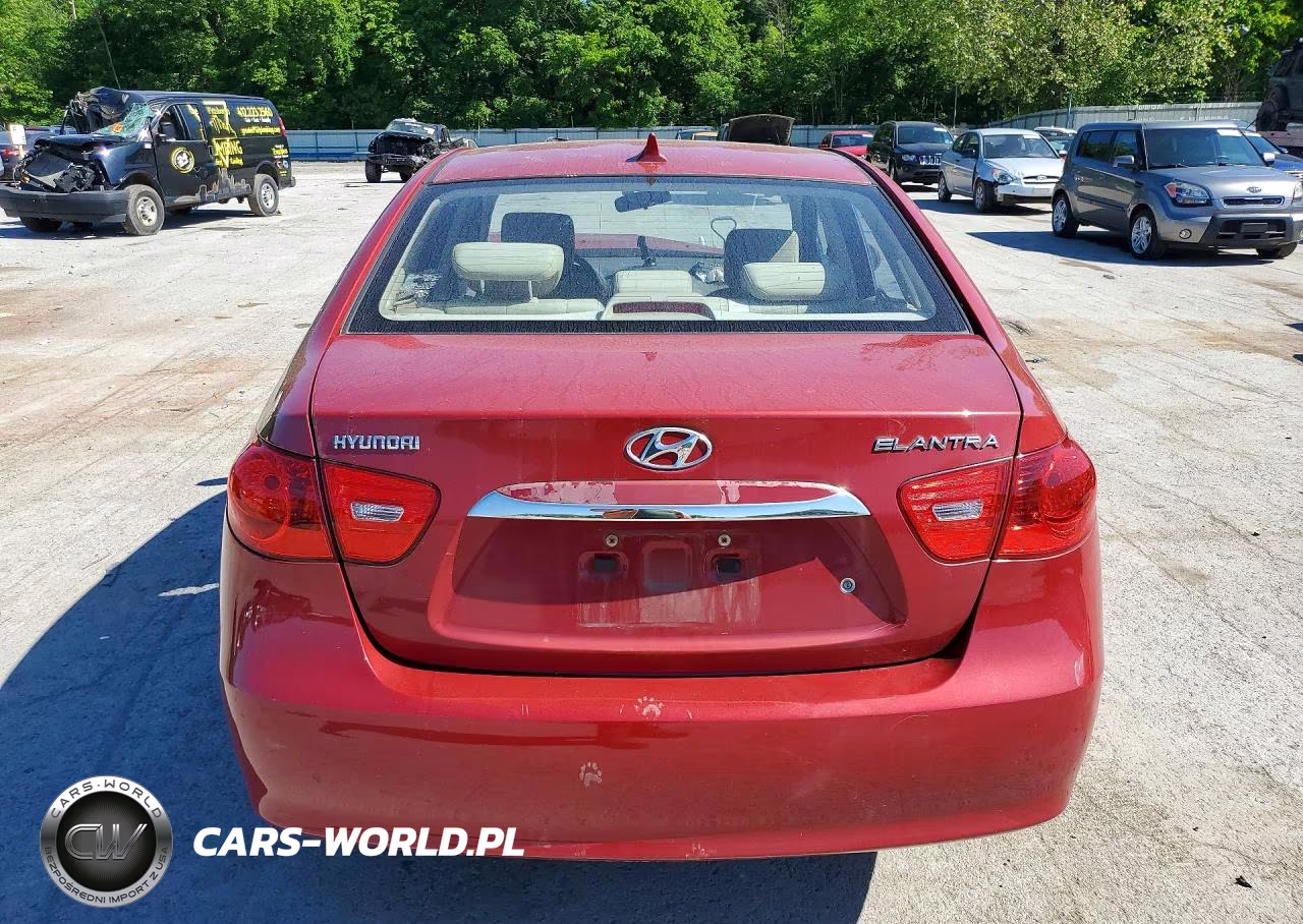 2010 Hyundai Elantra Gls VIN:KMHDU4AD1AU950193 - 6
