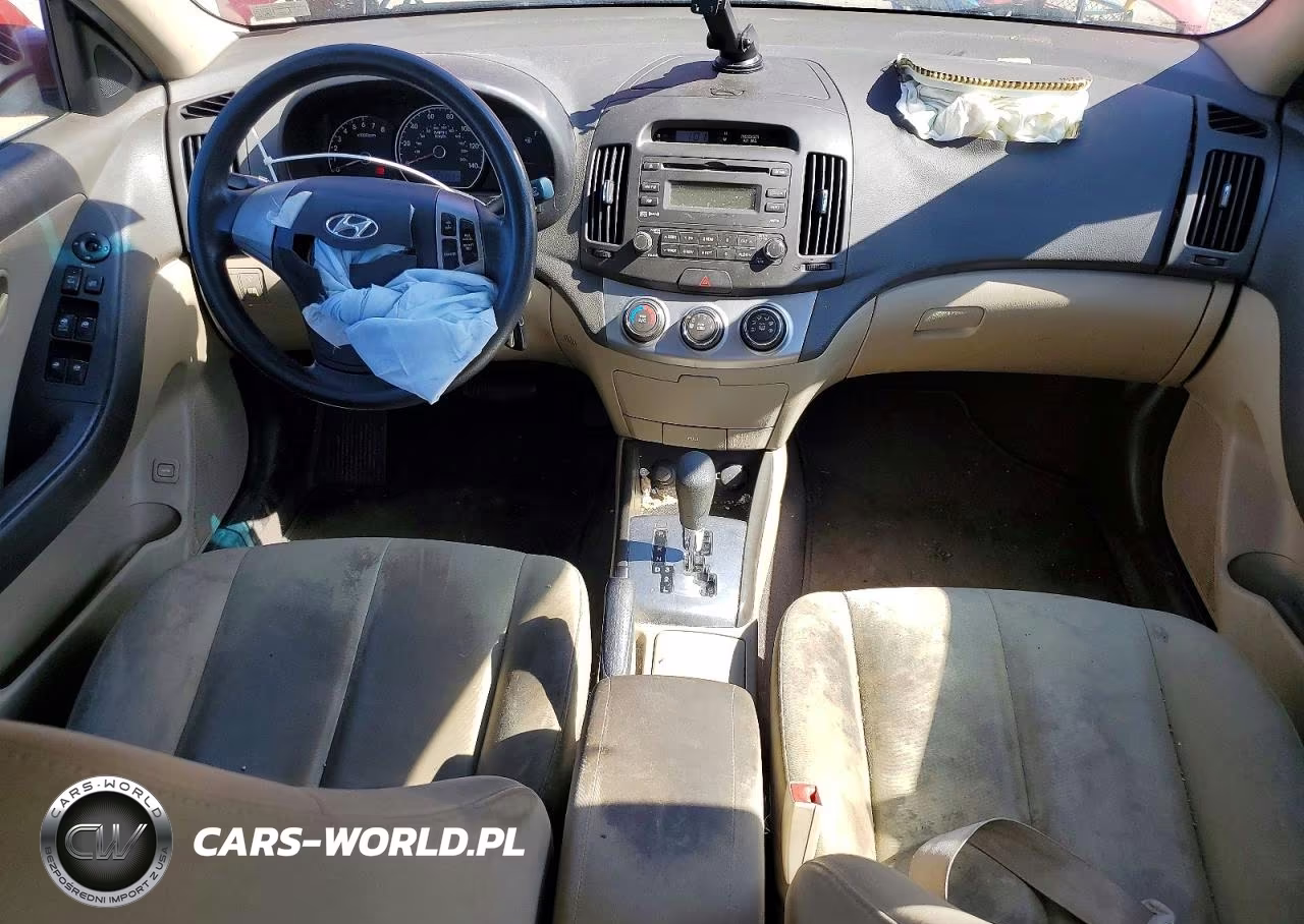 2010 Hyundai Elantra Gls VIN:KMHDU4AD1AU950193 - 8