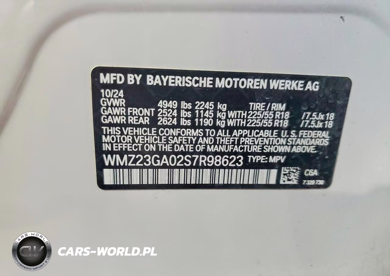 2025 Mini Countryman S All4 VIN:WMZ23GA02S7R98623 - 13