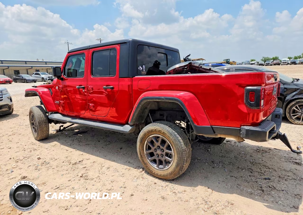 2022 Jeep Gladiator Overland VIN:1C6HJTFGXNL143623 - 2