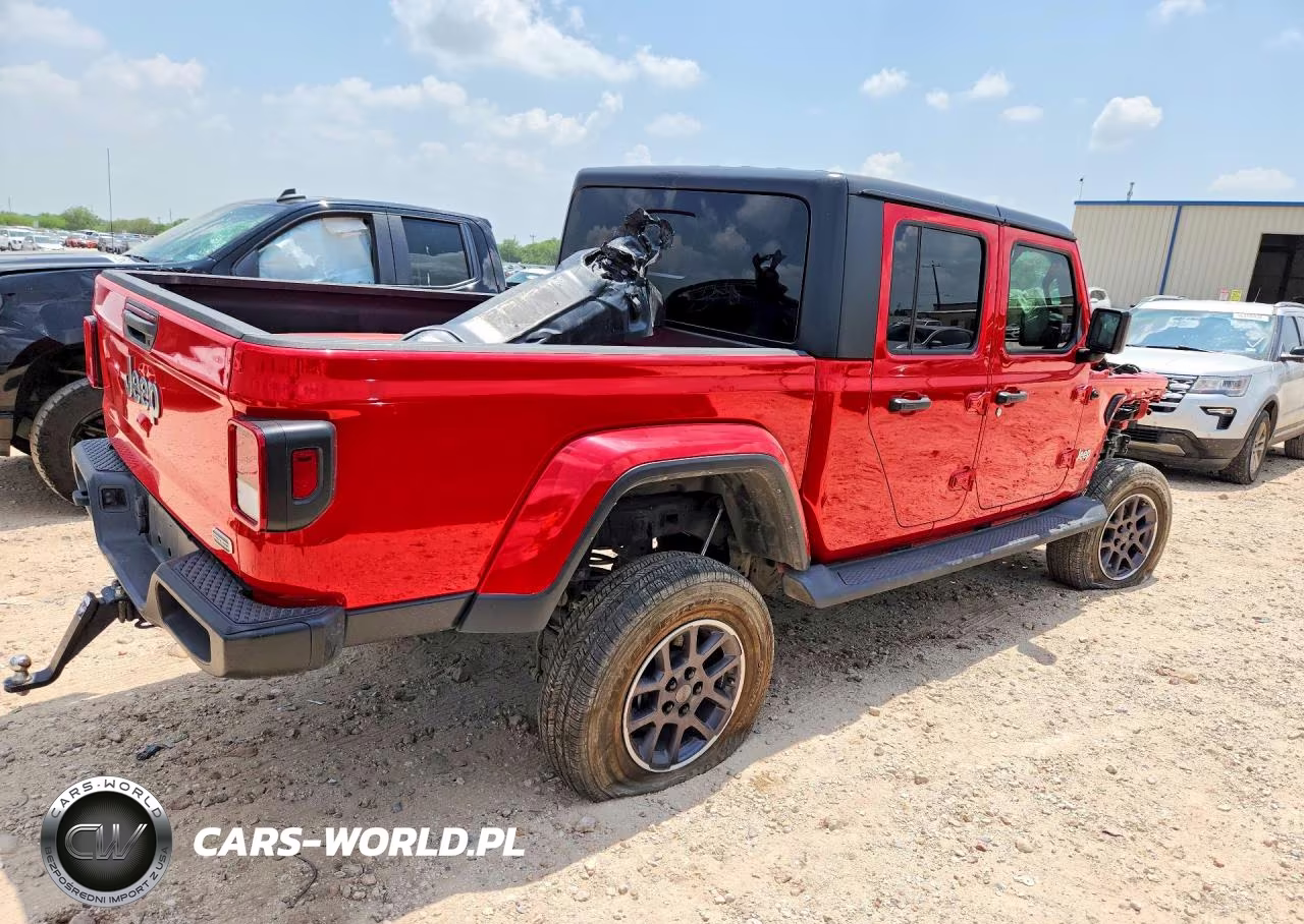 2022 Jeep Gladiator Overland VIN:1C6HJTFGXNL143623 - 3