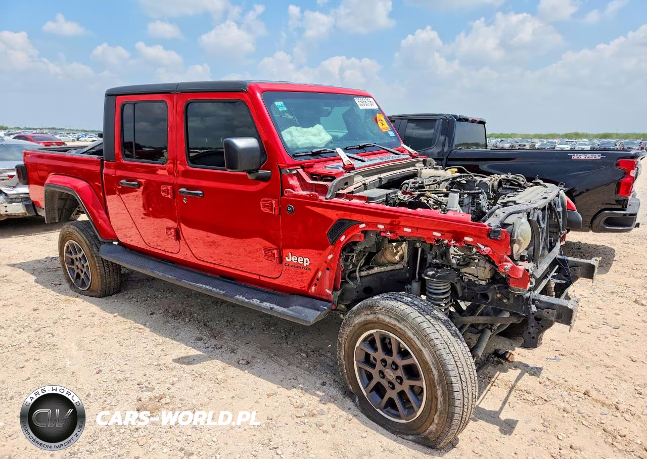 2022 Jeep Gladiator Overland VIN:1C6HJTFGXNL143623 - 4
