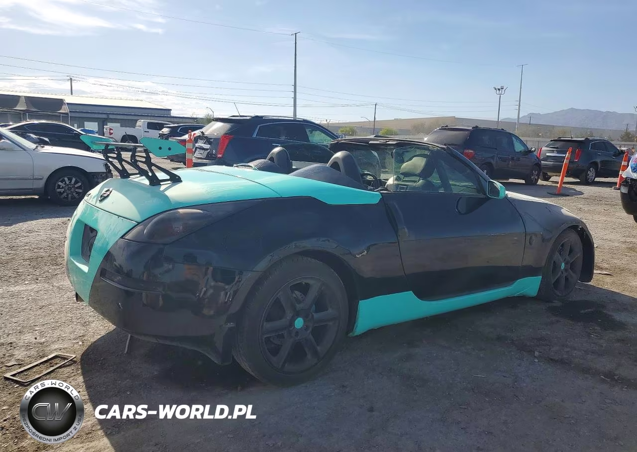 2004 Nissan 350Z Roadster VIN:JN1AZ36A54M252467 - 3