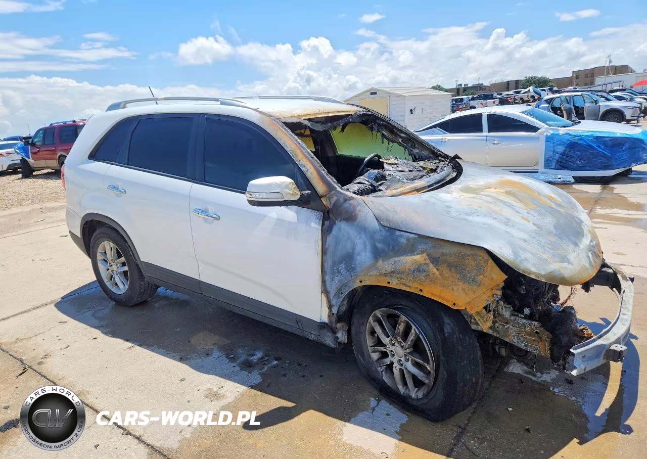 2014 Kia Sorento Lx VIN:5XYKT4A66EG495686 - 4