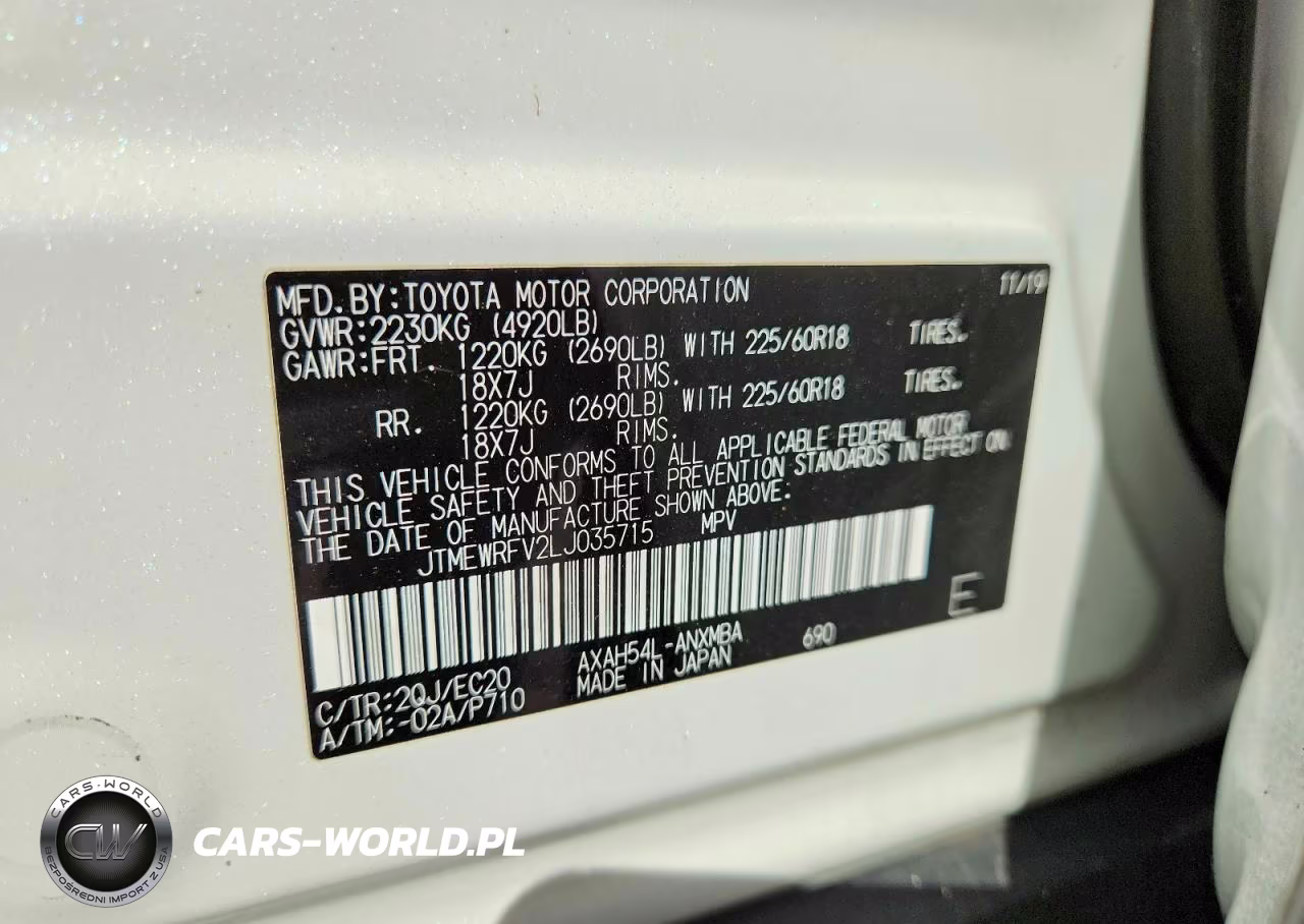 2020 Toyota Rav4 Xse VIN:JTMEWRFV2LJ035715 - 13