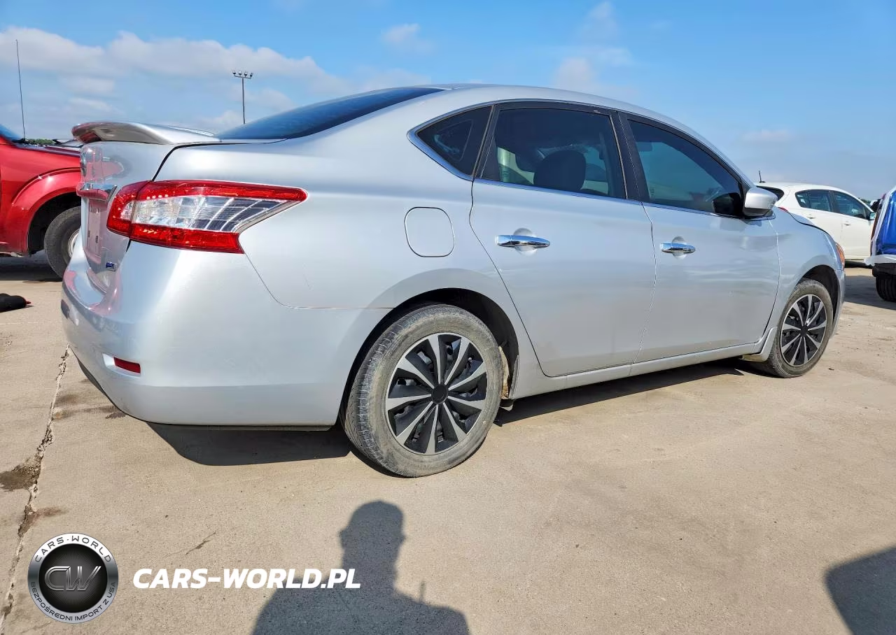 2014 Nissan Sentra S VIN:3N1AB7AP2EL678541 - 3