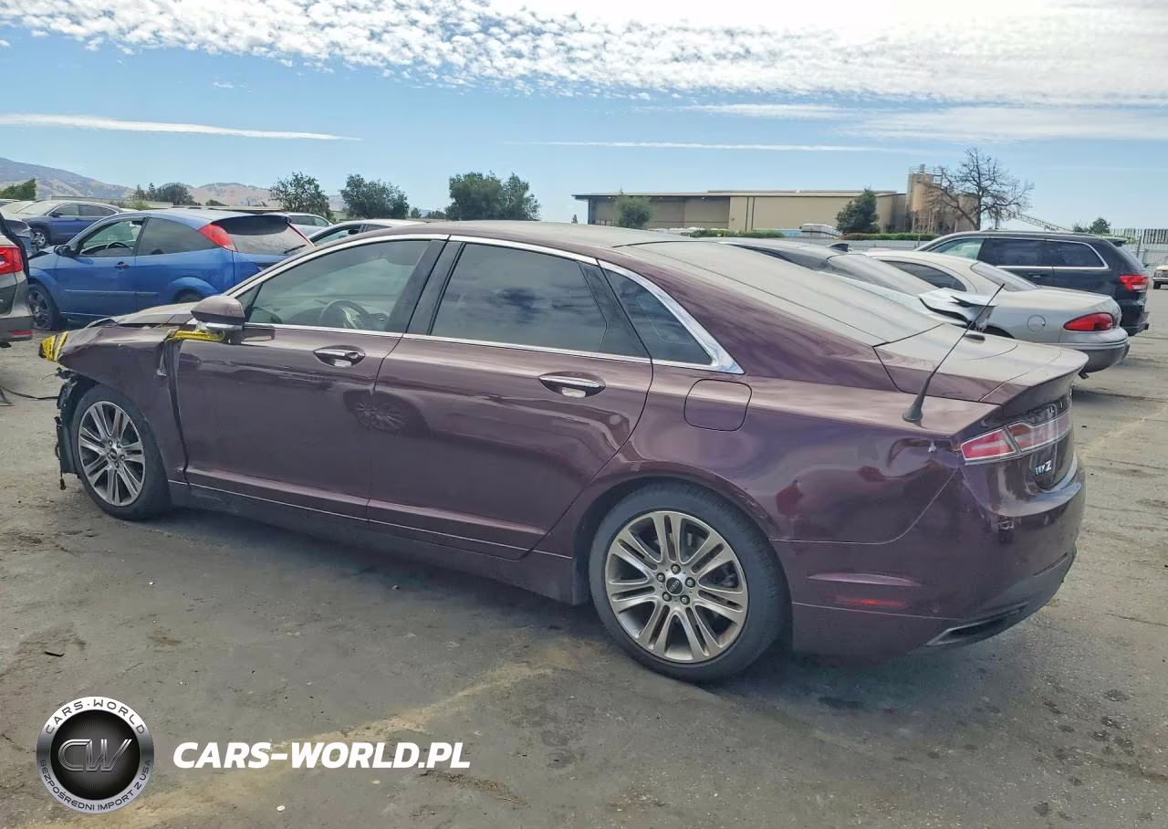2013 Lincoln Mkz VIN:3LN6L2G91DR807341 - 2