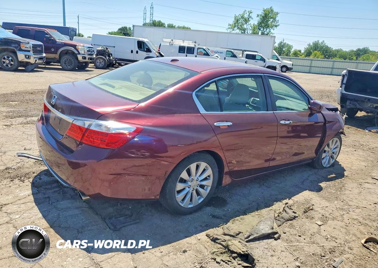 2013 Honda Accord Exl VIN:1HGCR2F80DA201068 - 3