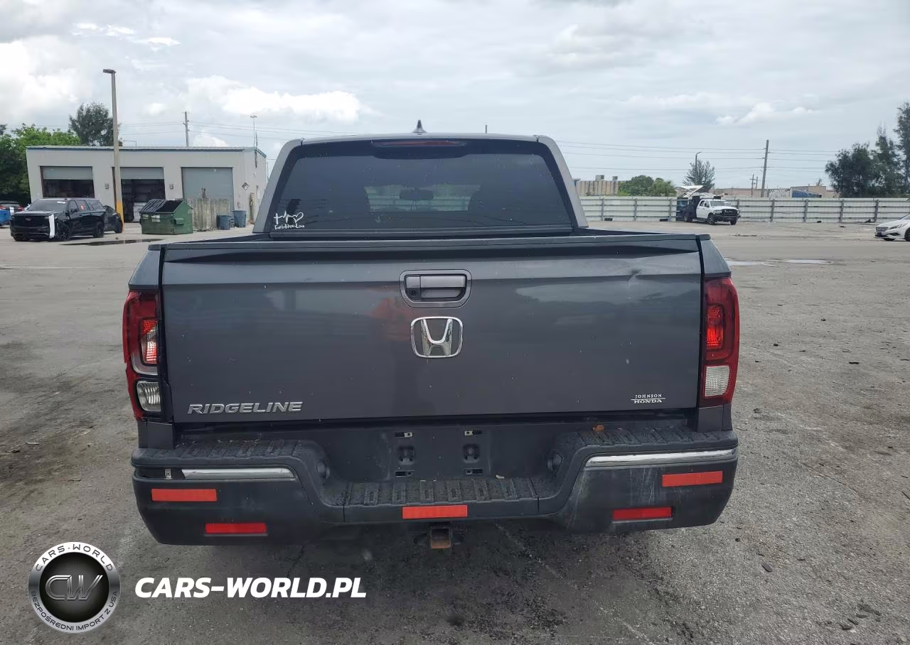2018 Honda Ridgeline Rtl VIN:5FPYK2F66JB002673 - 6