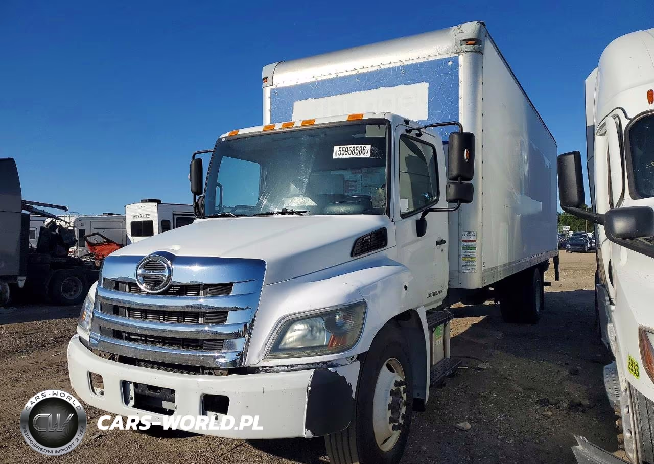 2016 Hino 258-268 Box Truck VIN:5PVNE8JV3G4S55003 - 2