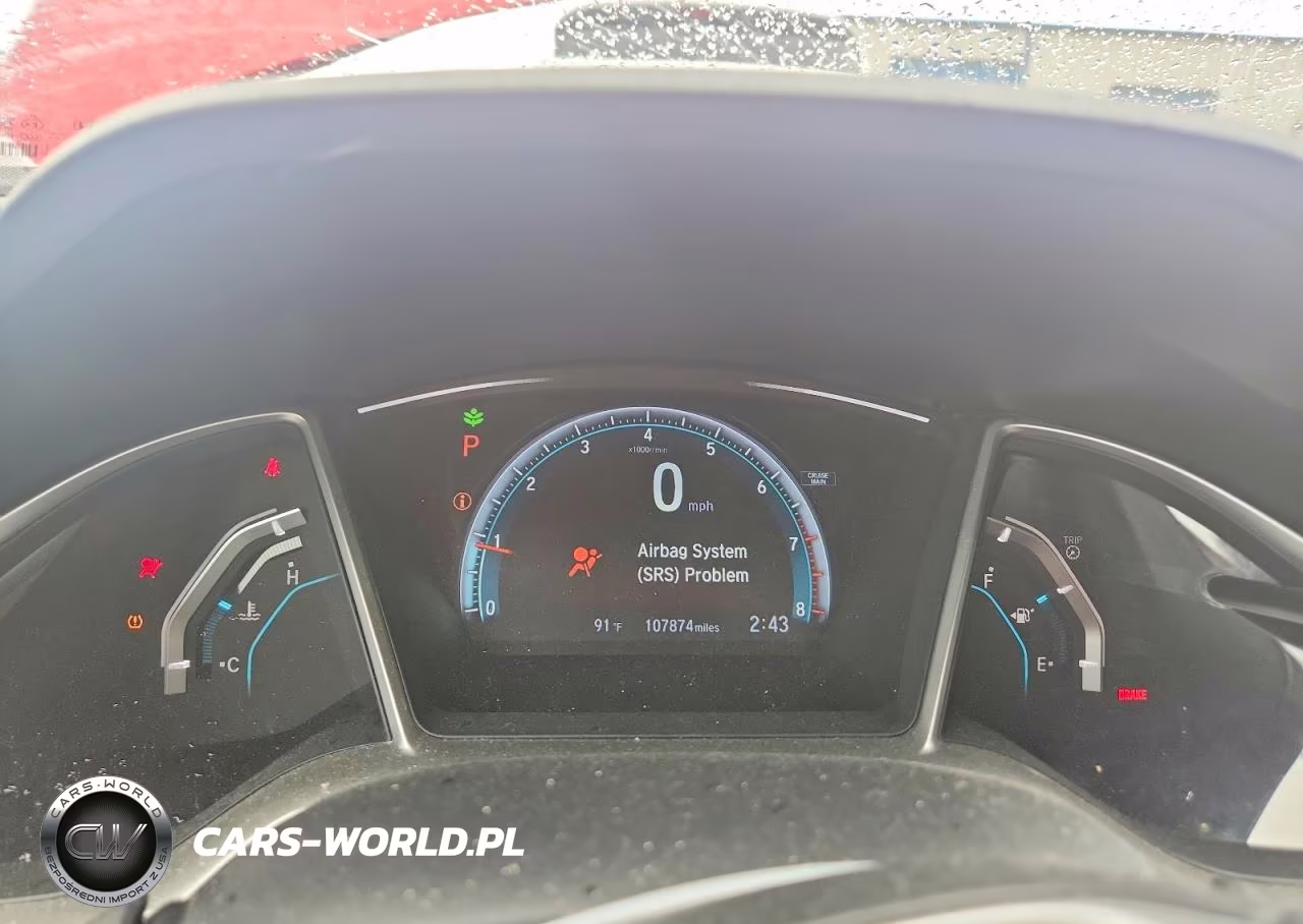 2016 Honda Civic Ex VIN:2HGFC2F78GH518530 - 9