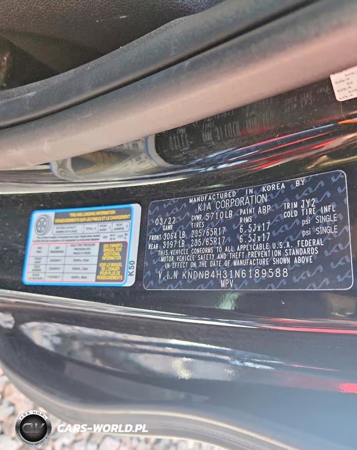 2022 Kia Carnival Lx VIN:KNDNB4H31N6189588 - 14