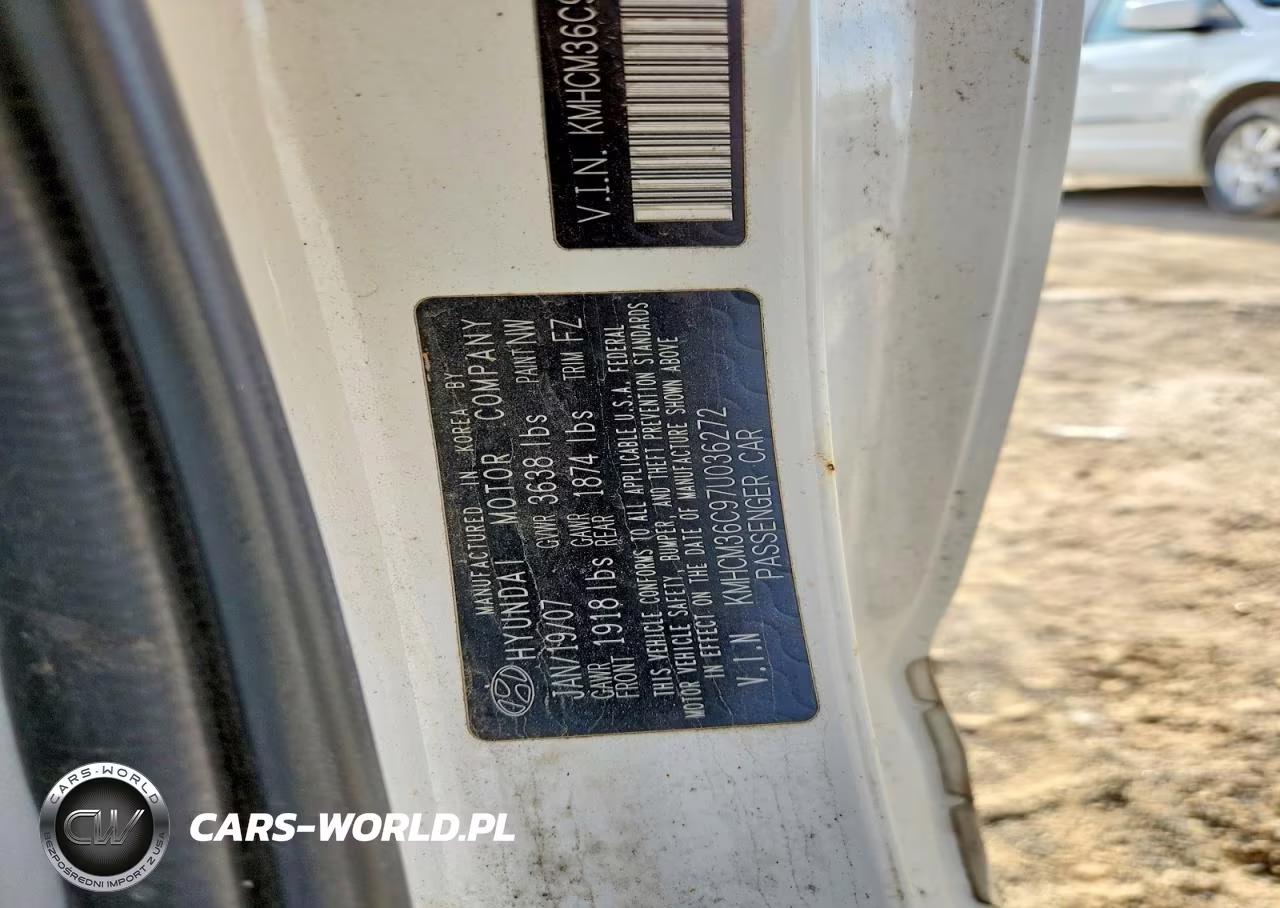 2007 Hyundai Accent Gs VIN:KMHCM36C97U036272 - 12