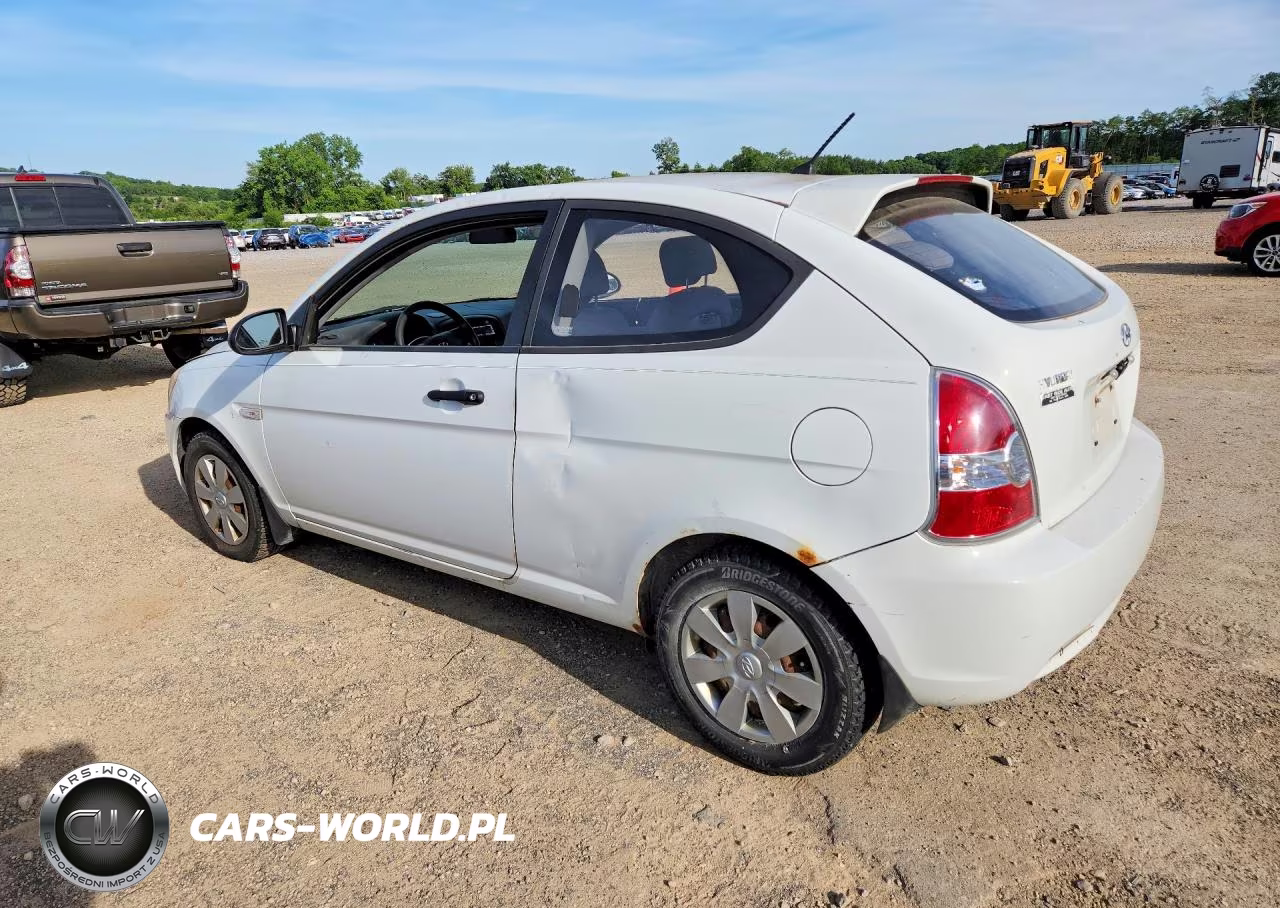 2007 Hyundai Accent Gs VIN:KMHCM36C97U036272 - 2