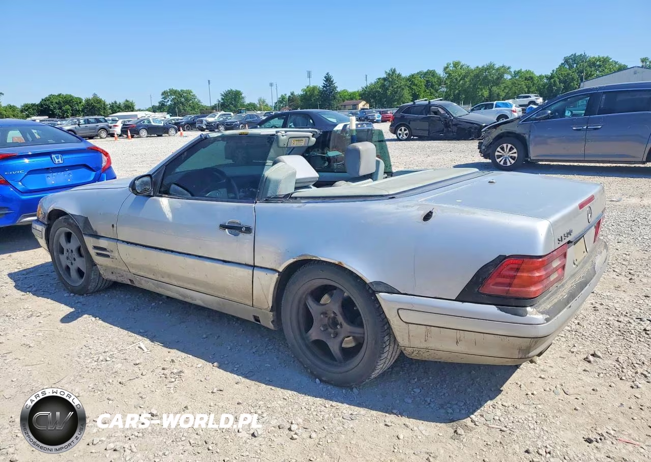 2000 Mercedes-Benz Sl 500 VIN:WDBFA68FXYF193929 - 2