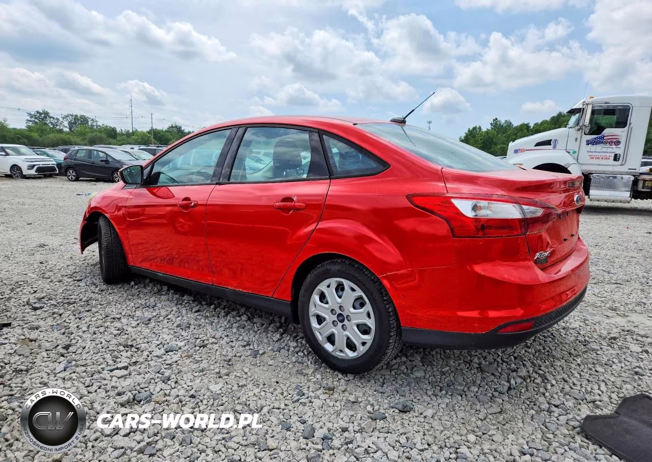 2012 Ford Focus Se VIN:1FAHP3F23CL286752 - 2