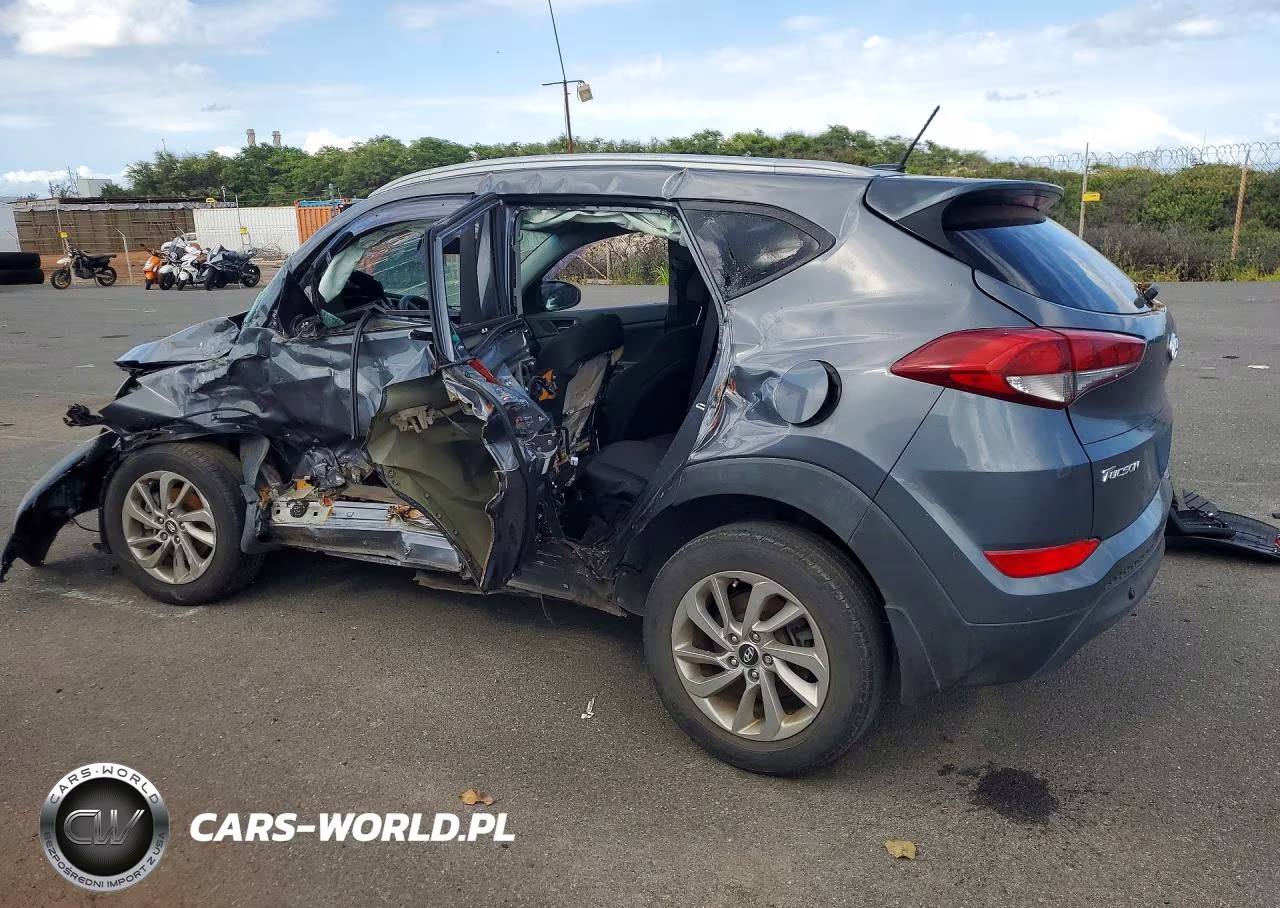 2017 Hyundai Tucson Se VIN:KM8J33A47HU343516 - 2
