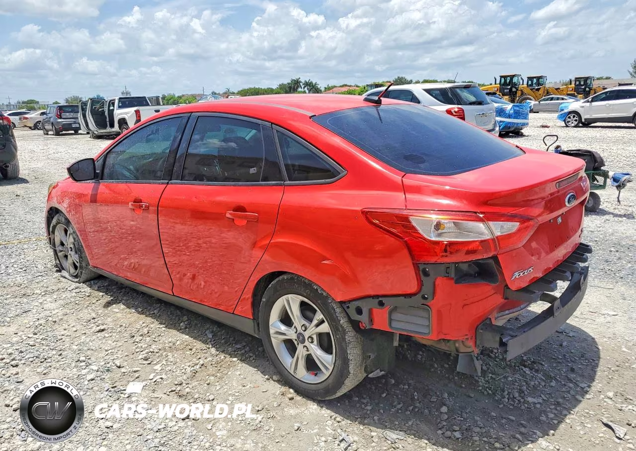 2014 Ford Focus Se VIN:1FADP3F22EL219898 - 2