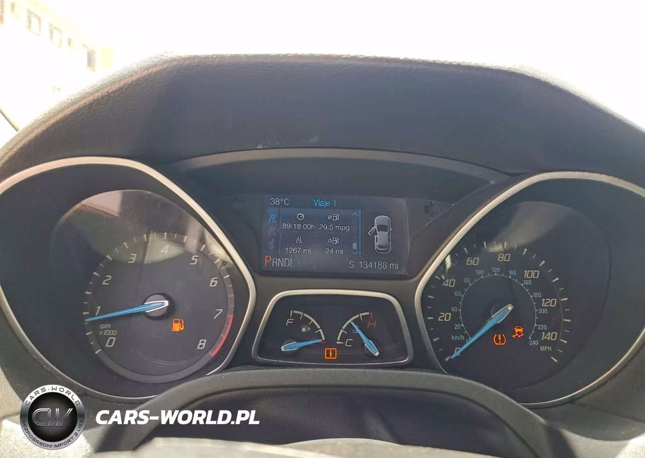 2014 Ford Focus Se VIN:1FADP3F22EL219898 - 9