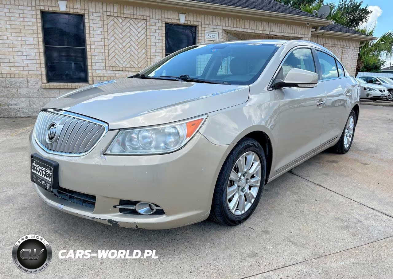 2012 Buick Lacrosse VIN:1G4GC5ERXCF267895 - 2