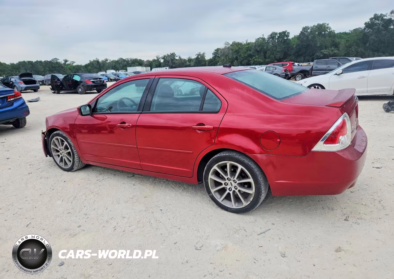 2008 Ford Fusion Se VIN:3FAHP07Z68R185076 - 2