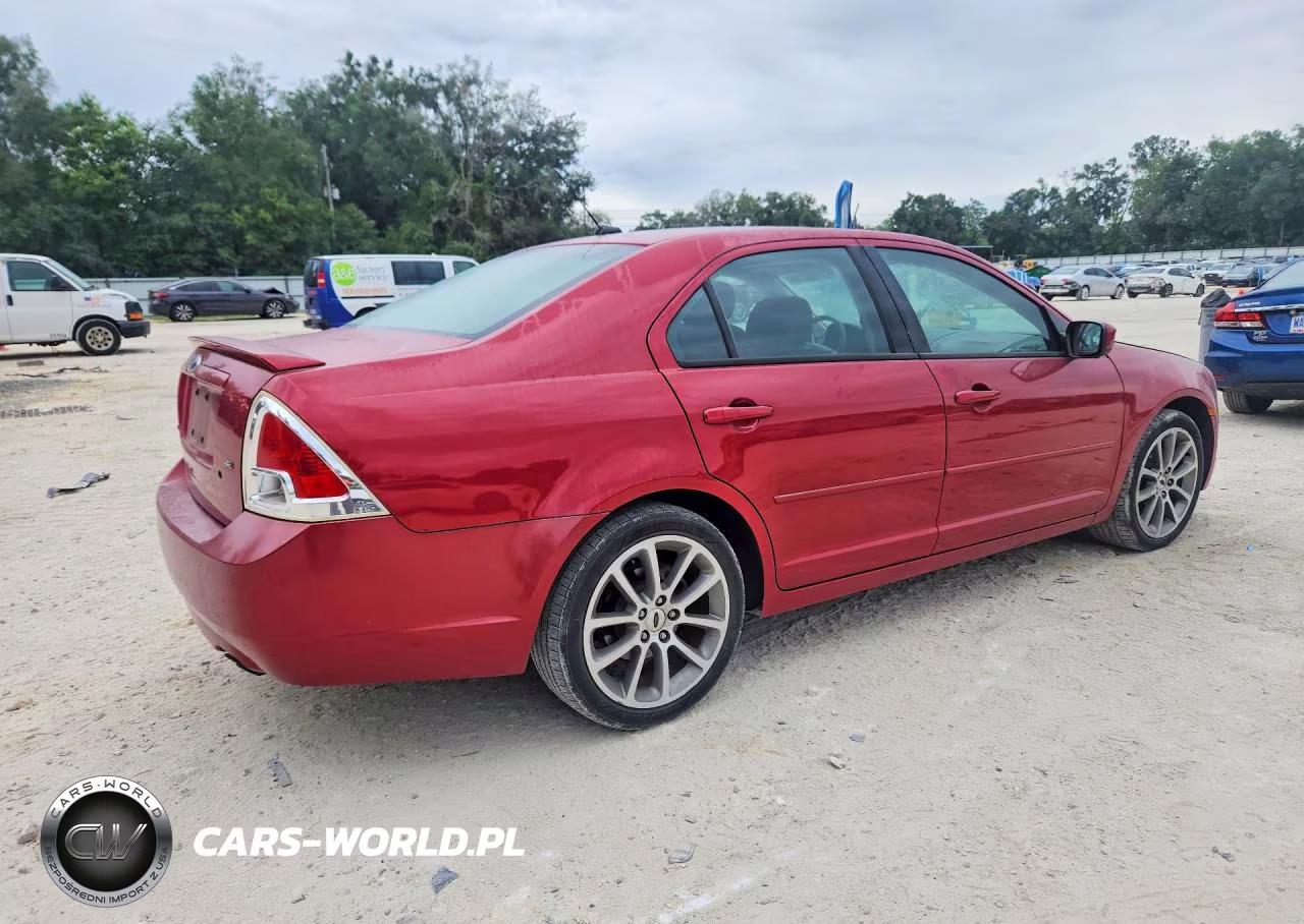 2008 Ford Fusion Se VIN:3FAHP07Z68R185076 - 3
