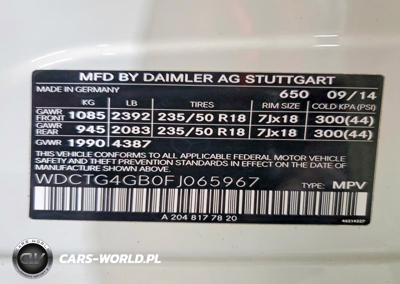 2015 Mercedes-Benz Gla 250 4Matic VIN:WDCTG4GB0FJ065967 - 13