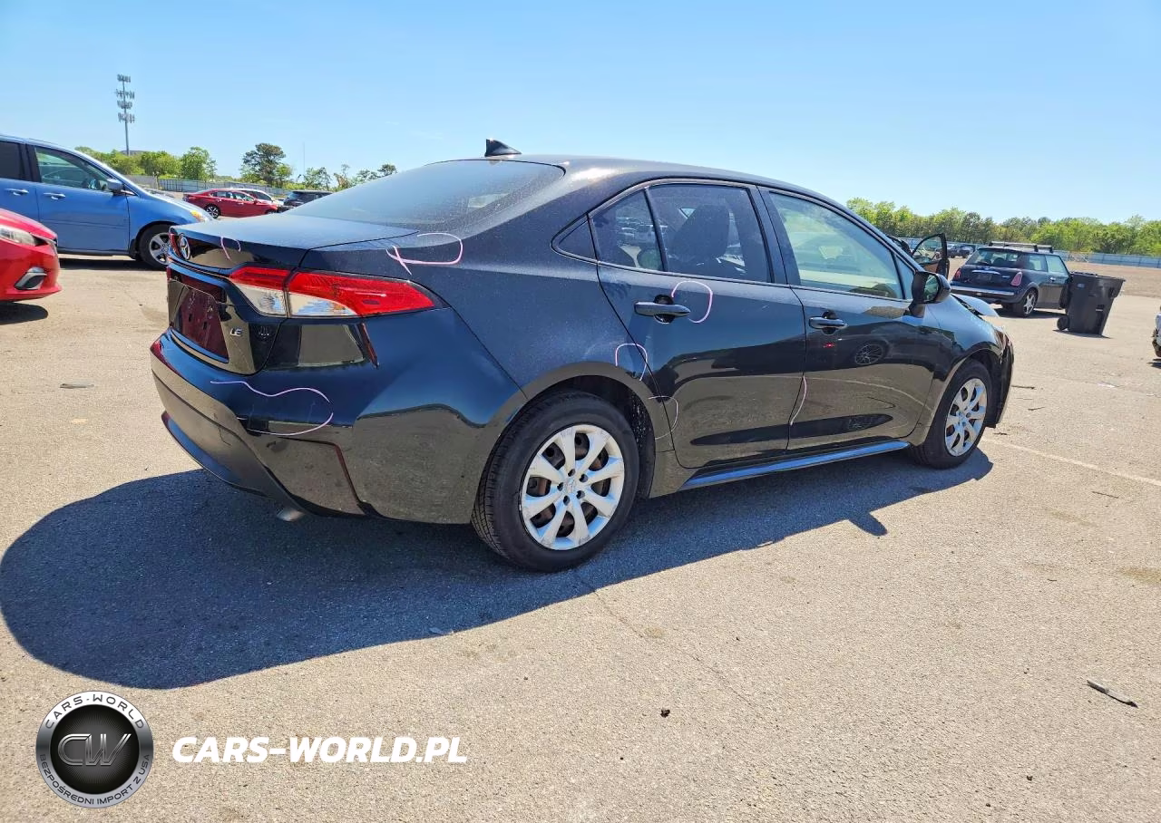 2020 Toyota Corolla Le VIN:JTDEPRAE2LJ103449 - 3