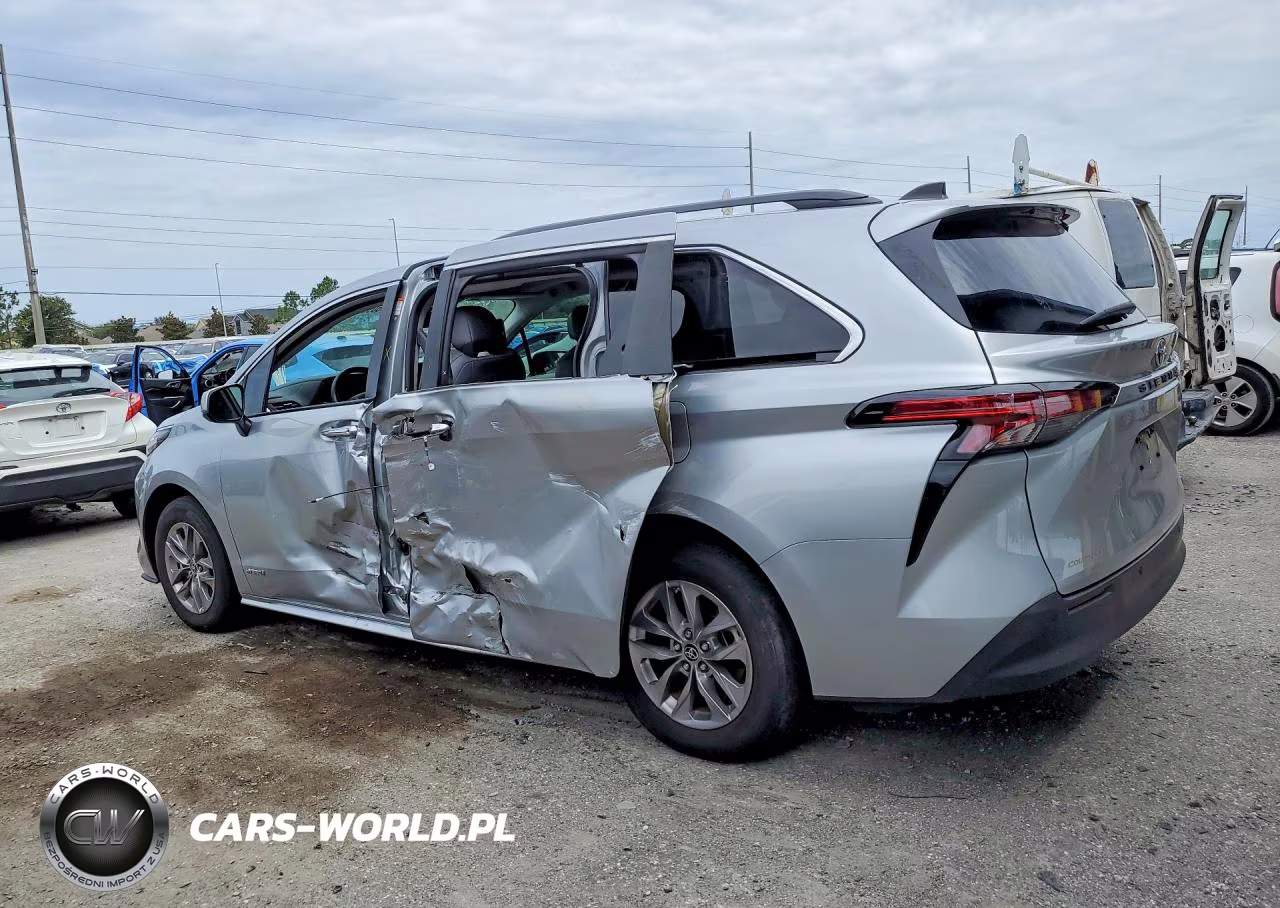 2021 Toyota Sienna Xle VIN:5TDYRKEC8MS055368 - 2