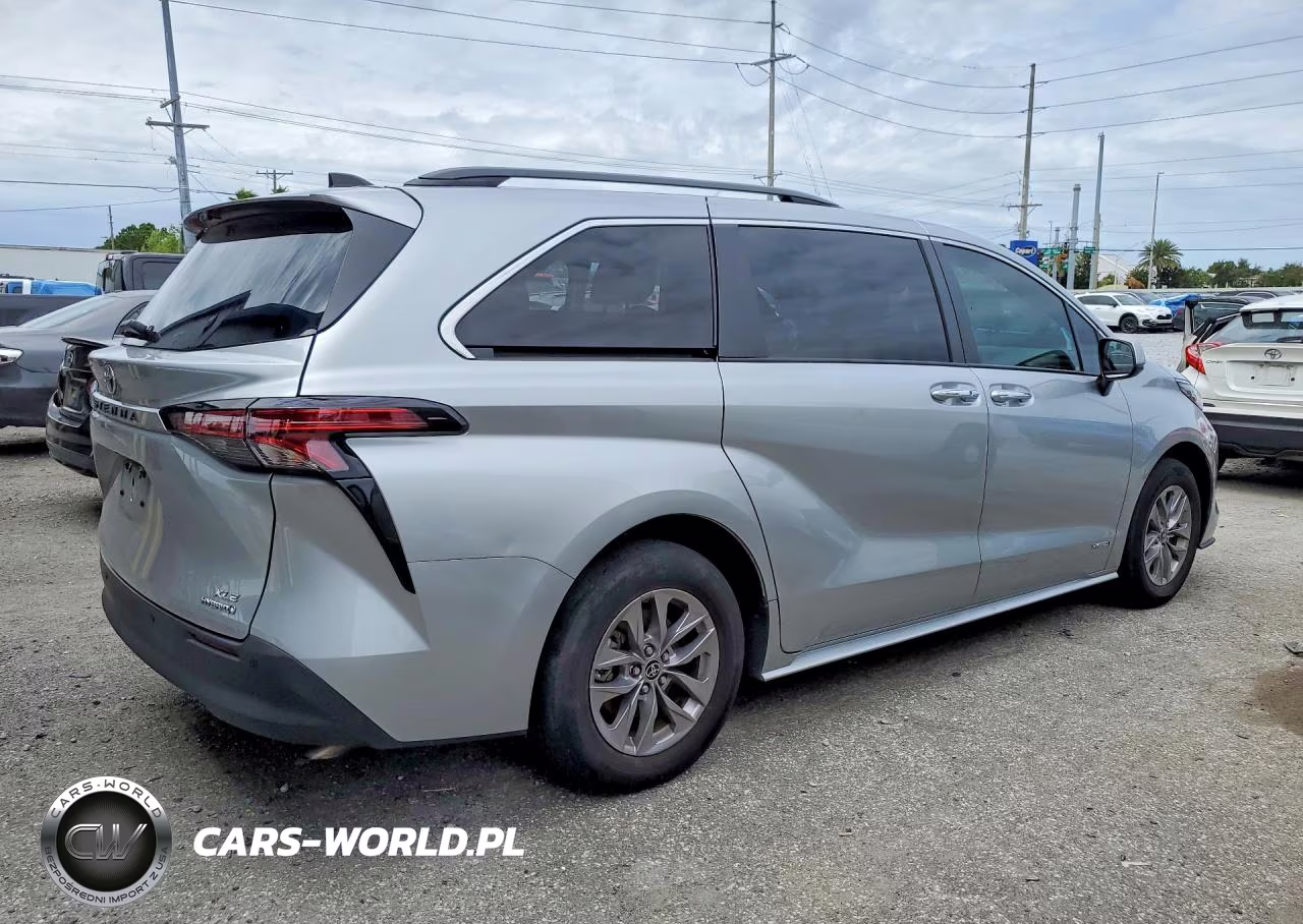 2021 Toyota Sienna Xle VIN:5TDYRKEC8MS055368 - 3