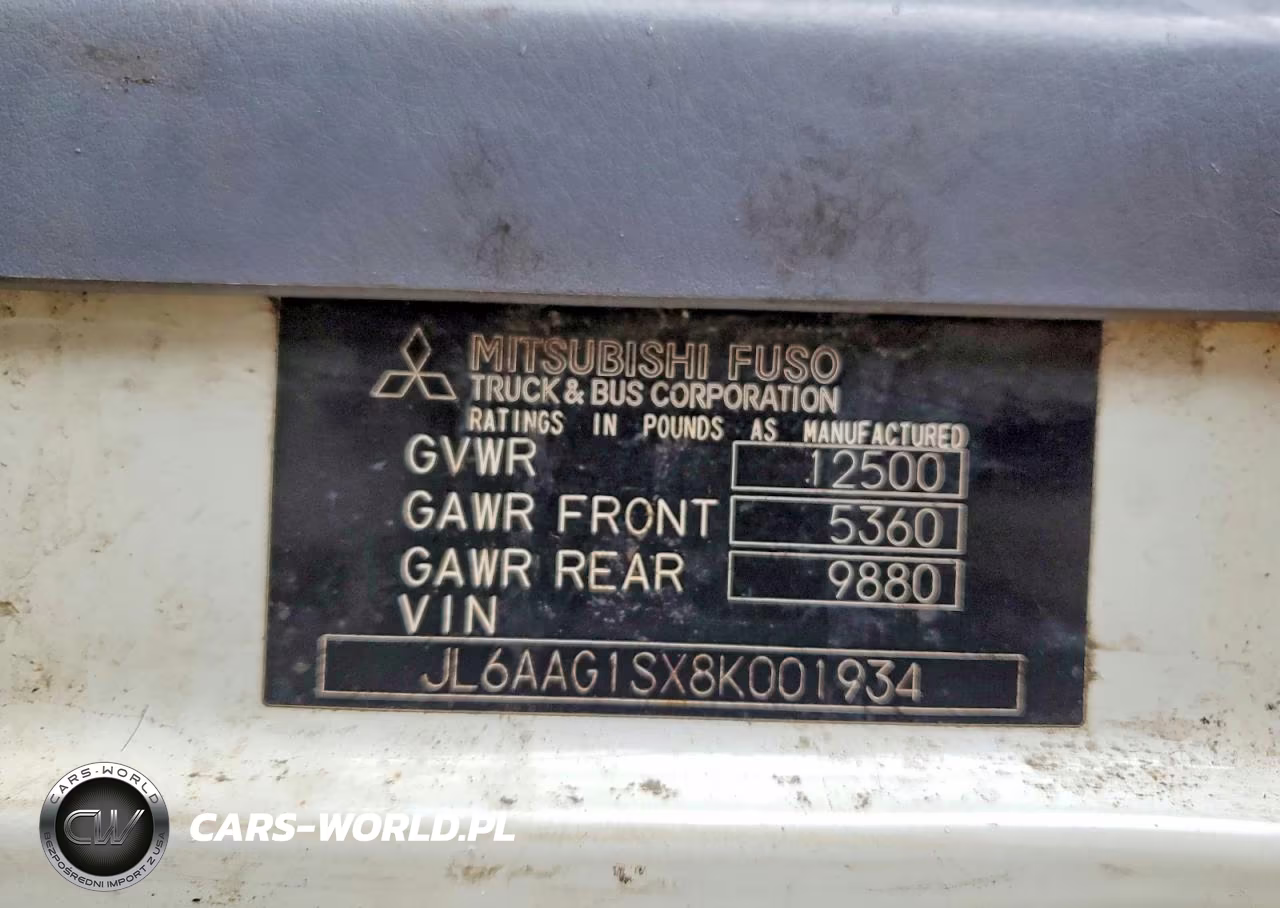 2008 Mitsubishi Fuso Fe83D Box Truck VIN:JL6AAG1SX8K001934 - 13