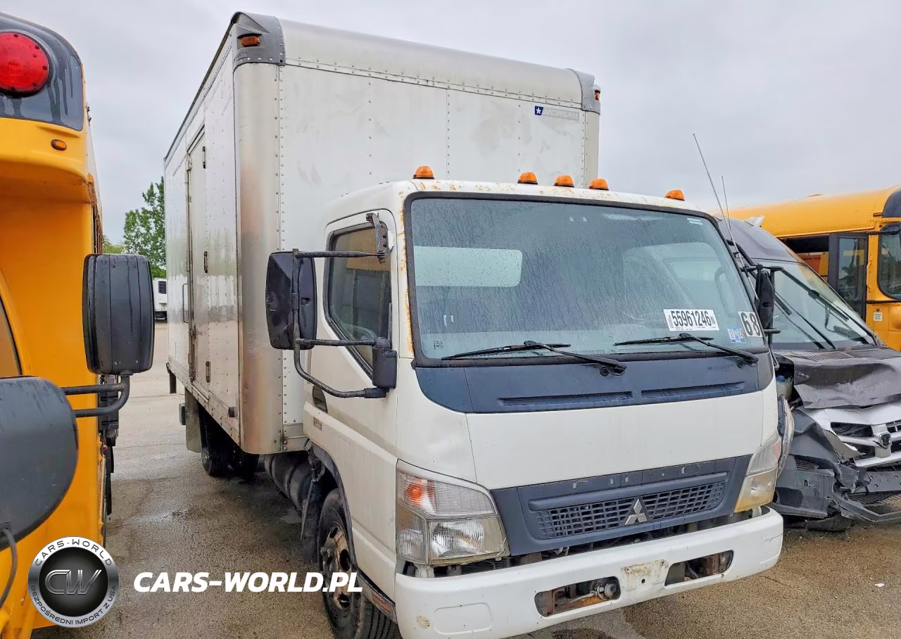 2008 Mitsubishi Fuso Fe83D Box Truck VIN:JL6AAG1SX8K001934 - 4