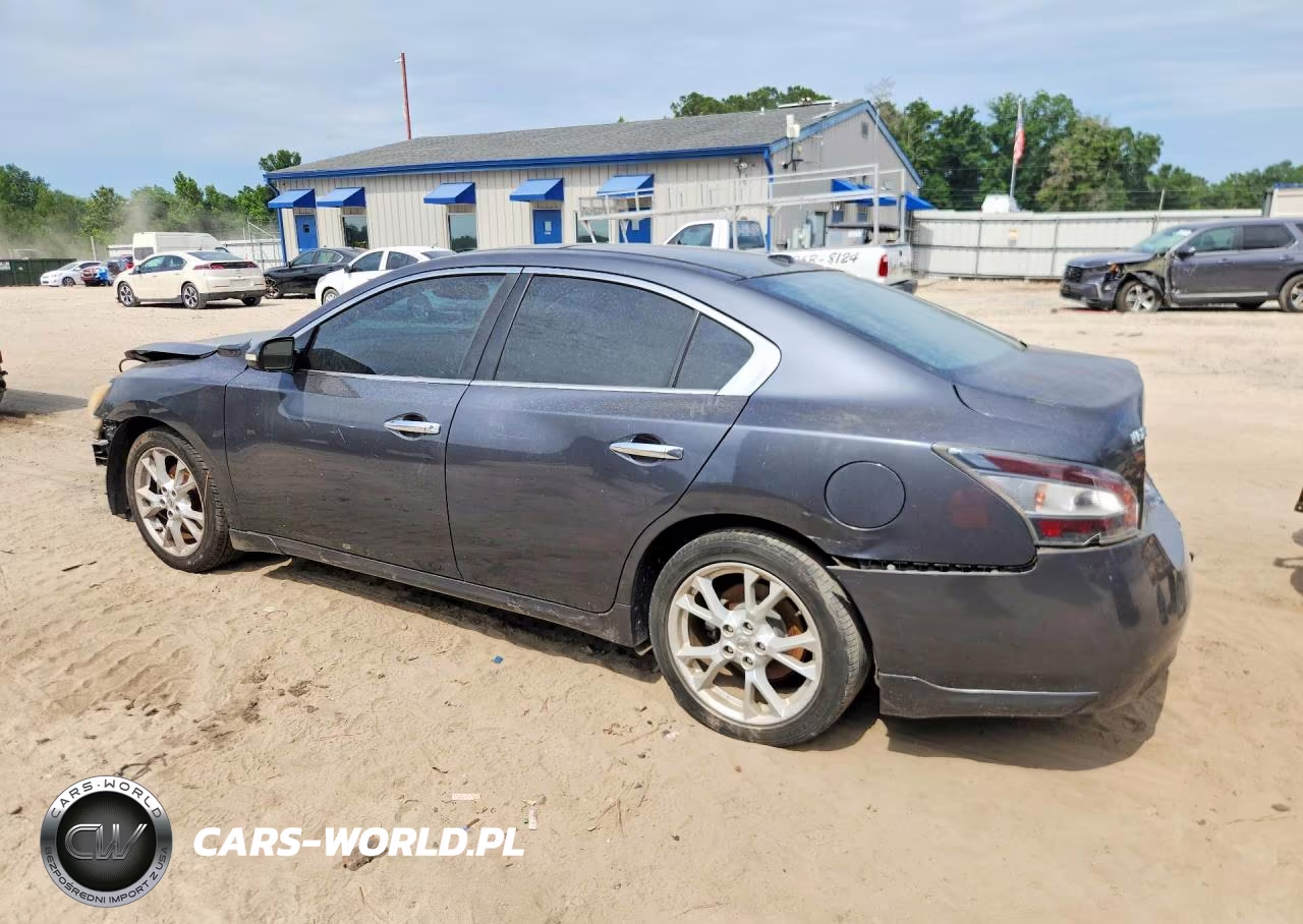 2012 Nissan Maxima S-Sv VIN:1N4AA5AP4CC843931 - 2